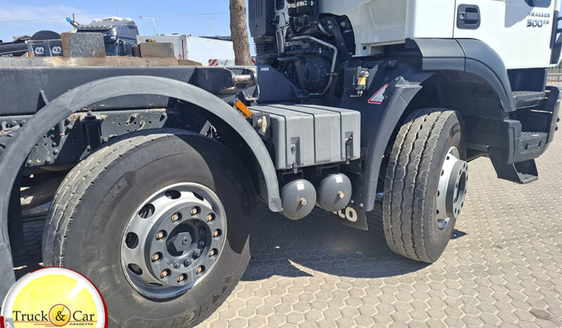 RIF.1385 IVECO TRAKKER 500 – 2017 – RIBALTABILE TRILATERALE – PREDISPOSTO PER LAMA SGOMBRANEVE, SPANDISALE E INNAFFIATRICE – EURO 6 completo
