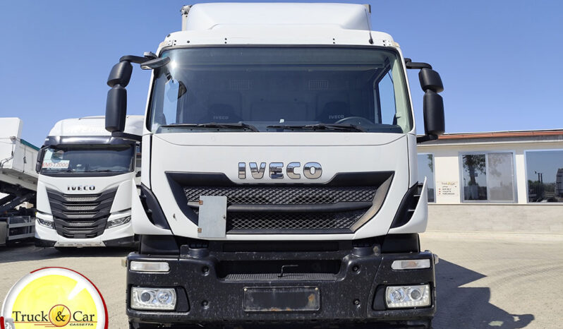 RIF.1386 IVECO STRALIS 420 – 2016 – FURGONE CON SPONDA CARICATRICE RETRATTILE DHOLLANDIA DA 15 Q.LI – EURO 6 completo