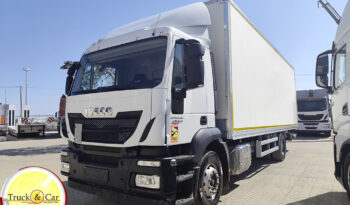 RIF.1386 IVECO STRALIS 420 – 2016 – FURGONE CON SPONDA CARICATRICE RETRATTILE DHOLLANDIA DA 15 Q.LI – EURO 6 completo