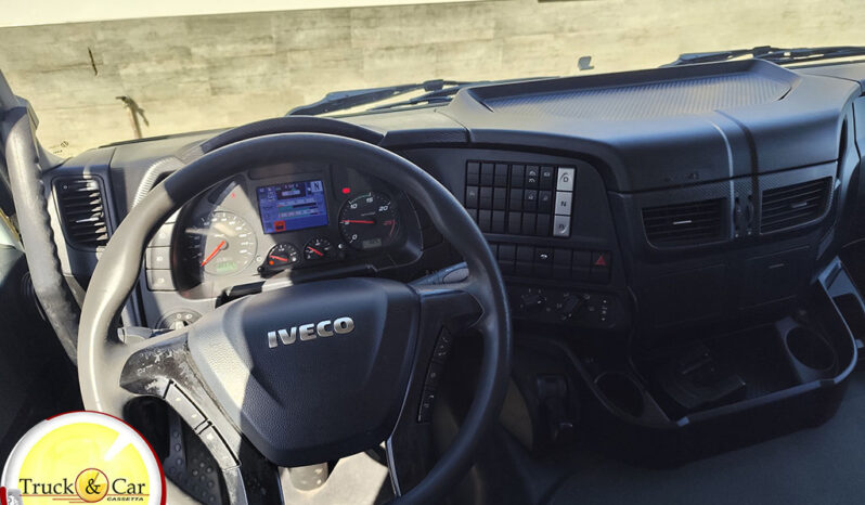 RIF.1386 IVECO STRALIS 420 – 2016 – FURGONE CON SPONDA CARICATRICE RETRATTILE DHOLLANDIA DA 15 Q.LI – EURO 6 completo