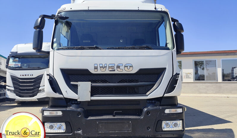RIF.1387 IVECO STRALIS 420 – 2016 – FURGONE CON SPONDA CARICATRICE RETRATTILE DHOLLANDIA DA 15 Q.LI – EURO 6 completo