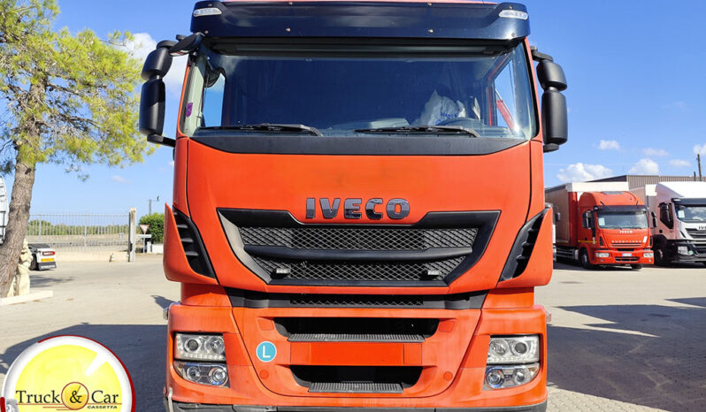 RIF.1391 IVECO STRALIS HI-WAY 260 S 500 – 2016 – GANCIO SCARRABILE PALFINGER 20 TON CON BRANDEGGIO – EURO 6 completo