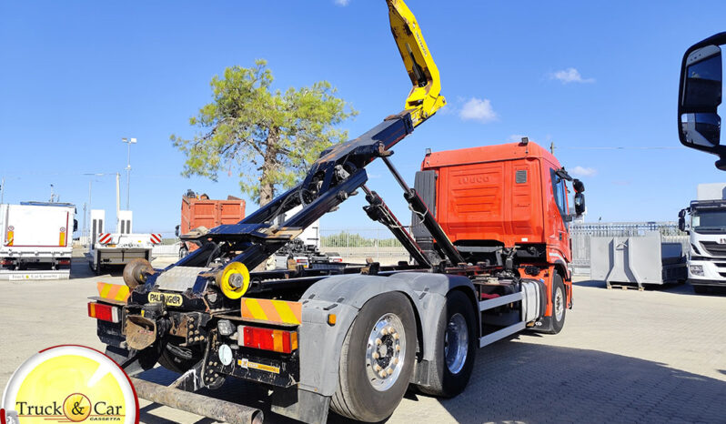 RIF.1391 IVECO STRALIS HI-WAY 260 S 500 – 2016 – GANCIO SCARRABILE PALFINGER 20 TON CON BRANDEGGIO – EURO 6 completo