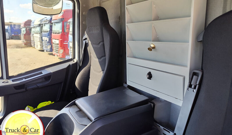 RIF.1389 IVECO EUROCARGO 75 E 21 – 2018 – FURGONE IN LEGA CON SPONDA CARICATRICE A BATTENTE PALFINGER 10 Q.LI – EURO 6 completo