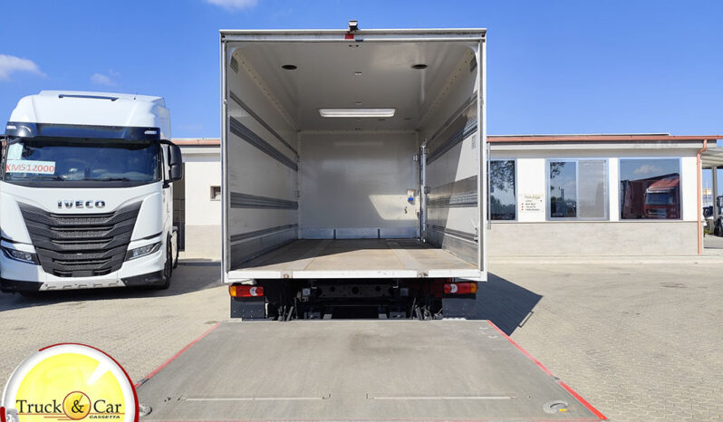 RIF.1389 IVECO EUROCARGO 75 E 21 – 2018 – FURGONE IN LEGA CON SPONDA CARICATRICE A BATTENTE PALFINGER 10 Q.LI – EURO 6 completo