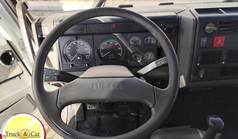 IVECO EUROCARGO 80 E 18 – 1997 – CASSONE CENTINATO CON SPONDA CARICATRICE A BATTENTE BAHRENS completo