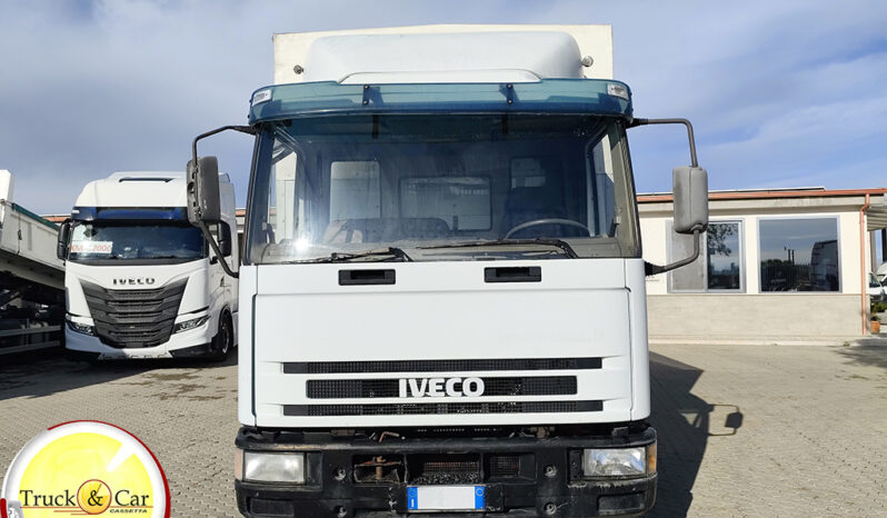 IVECO EUROCARGO 80 E 18 – 1997 – CASSONE CENTINATO CON SPONDA CARICATRICE A BATTENTE BAHRENS completo